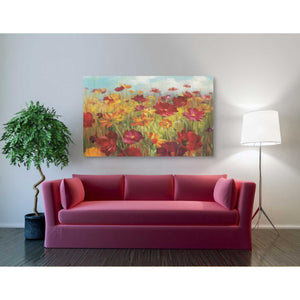 'Cosmos in the Field' by Danhui Nai, Canvas Wall Art,40 x 54