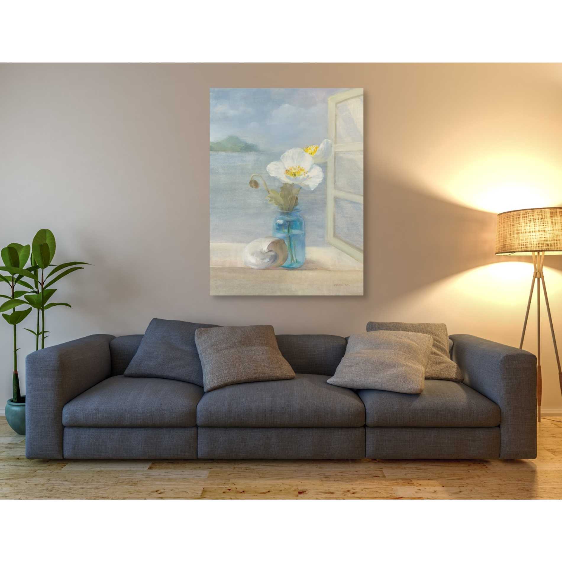 'Coastal Florals II' by Danhui Nai, Canvas Wall Art,40 x 54