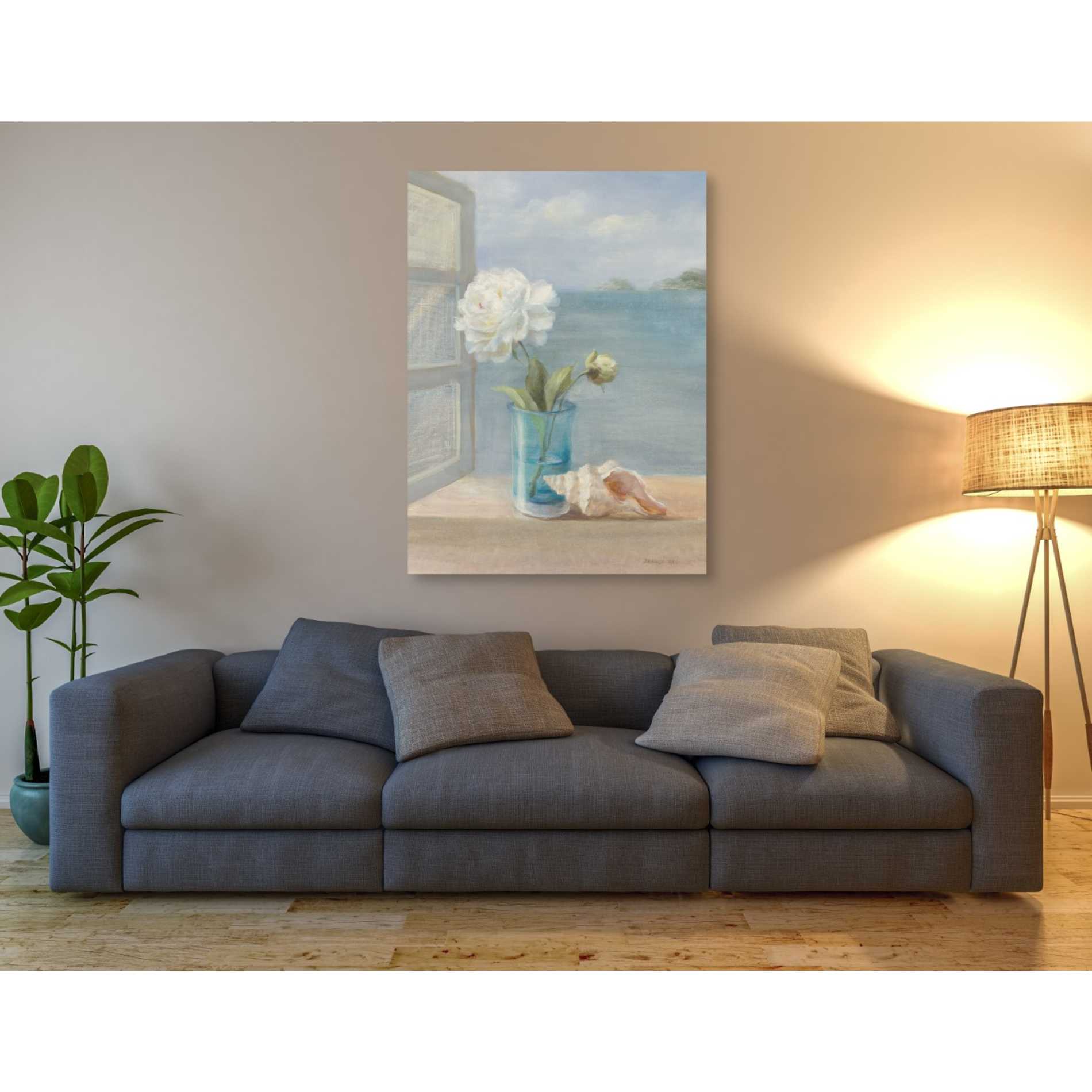 'Coastal Florals I' by Danhui Nai, Canvas Wall Art,40 x 54