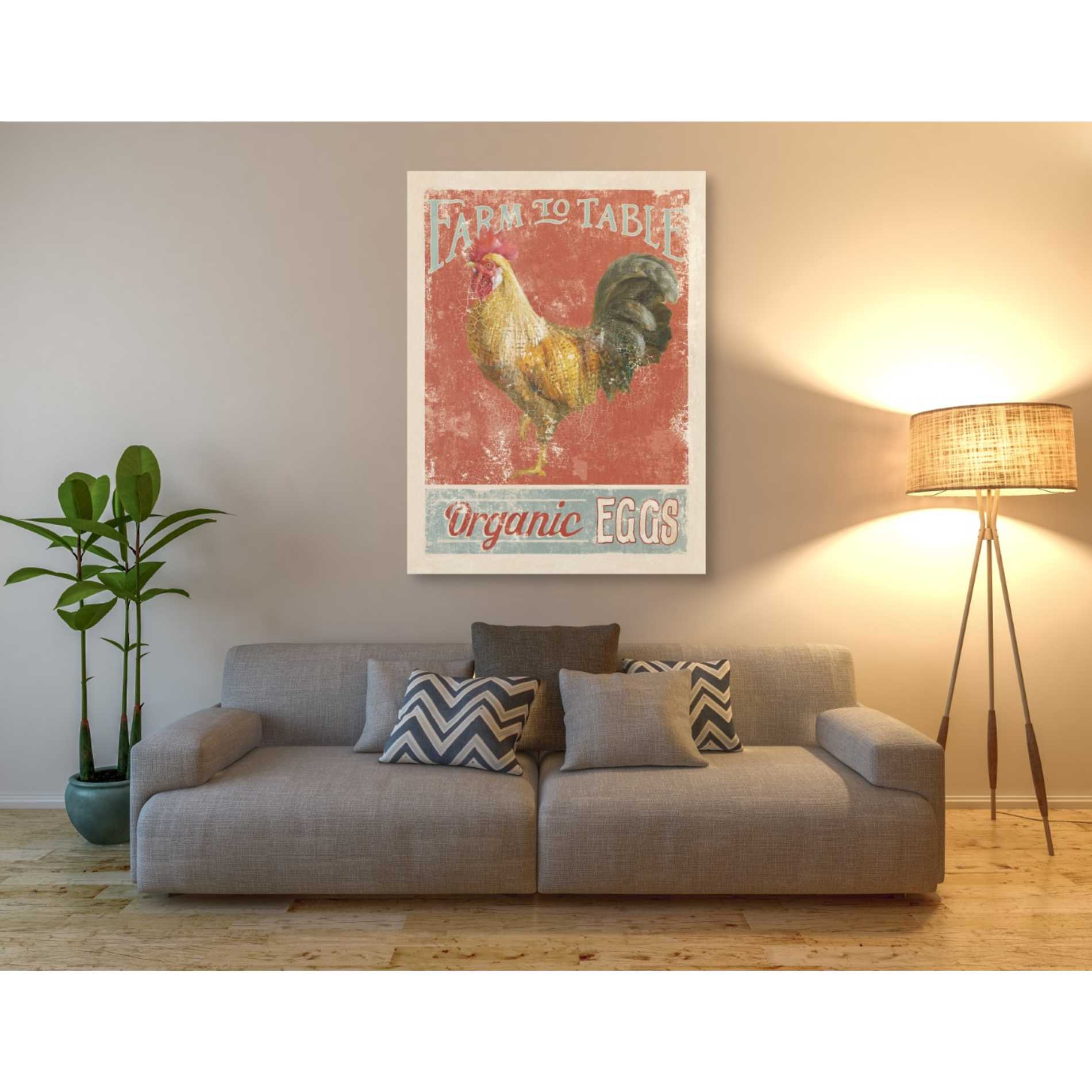 'Farm Nostalgia V' by Danhui Nai, Canvas Wall Art,40 x 54