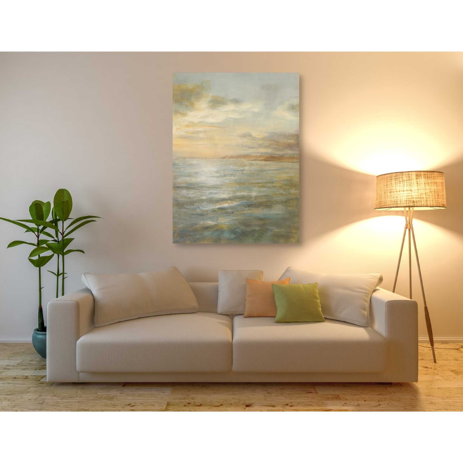 'Serene Sea III' by Danhui Nai, Canvas Wall Art,40 x 54