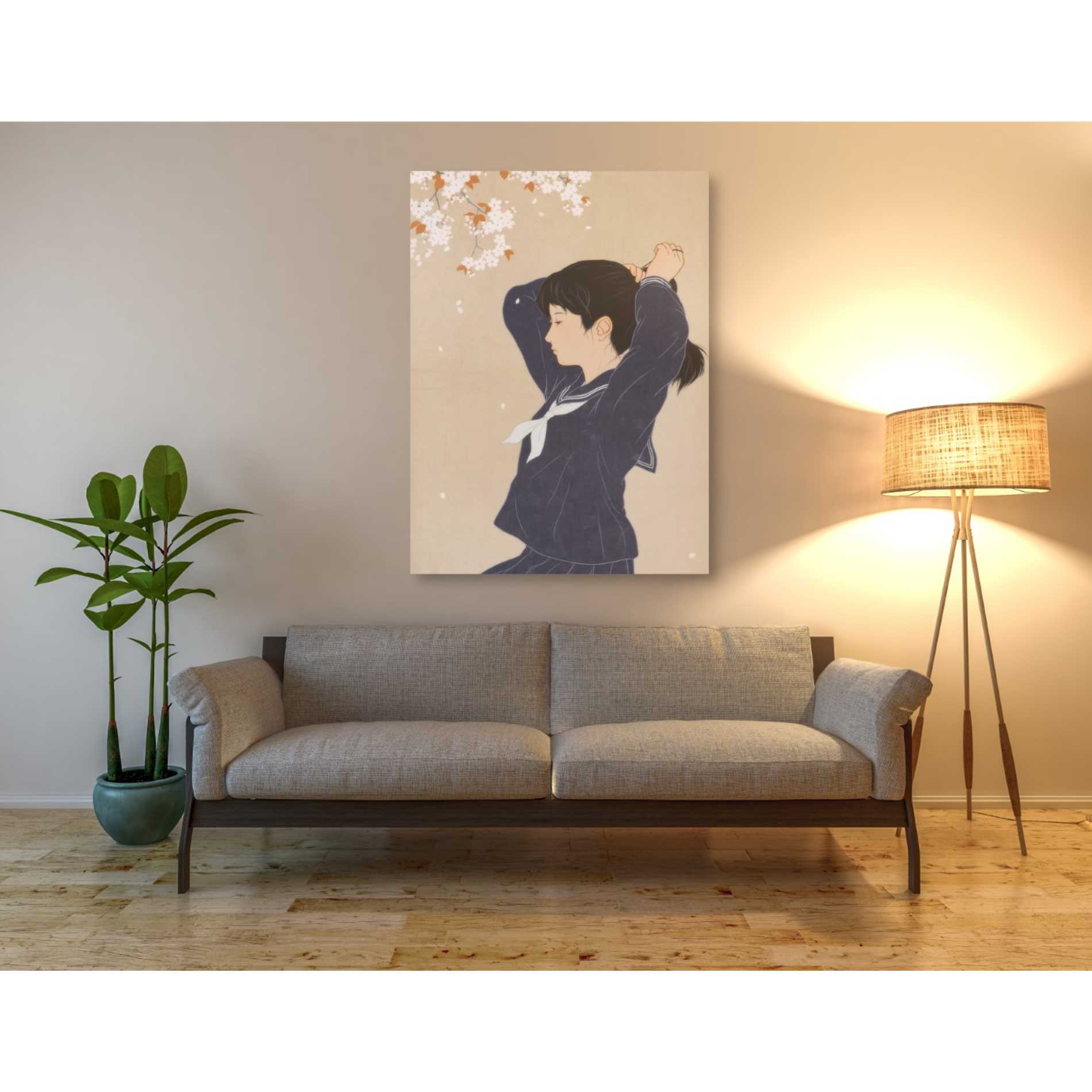 'Spring' by Sai Tamiya, Canvas Wall Art,40 x 54