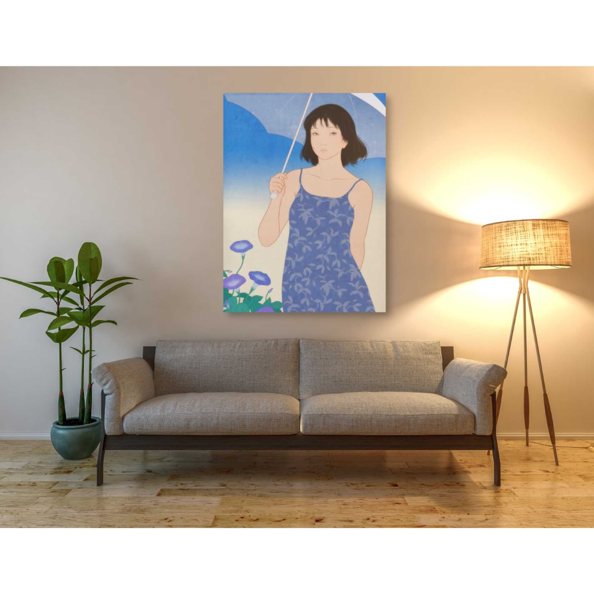 'Summer' by Sai Tamiya, Canvas Wall Art,40 x 54