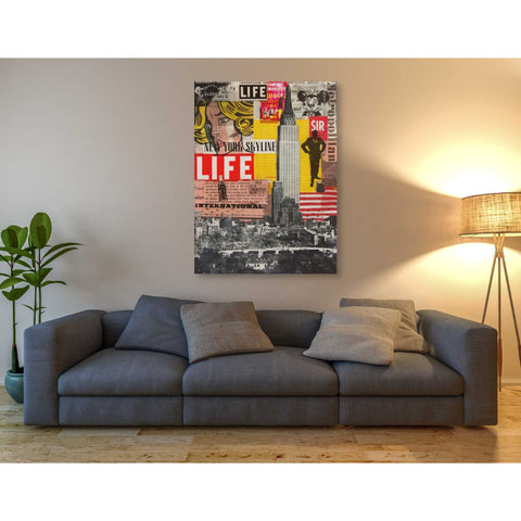 Image of 'IT'S HANGING IN THE AIR' by DB Waterman, Giclee Canvas Wall Art