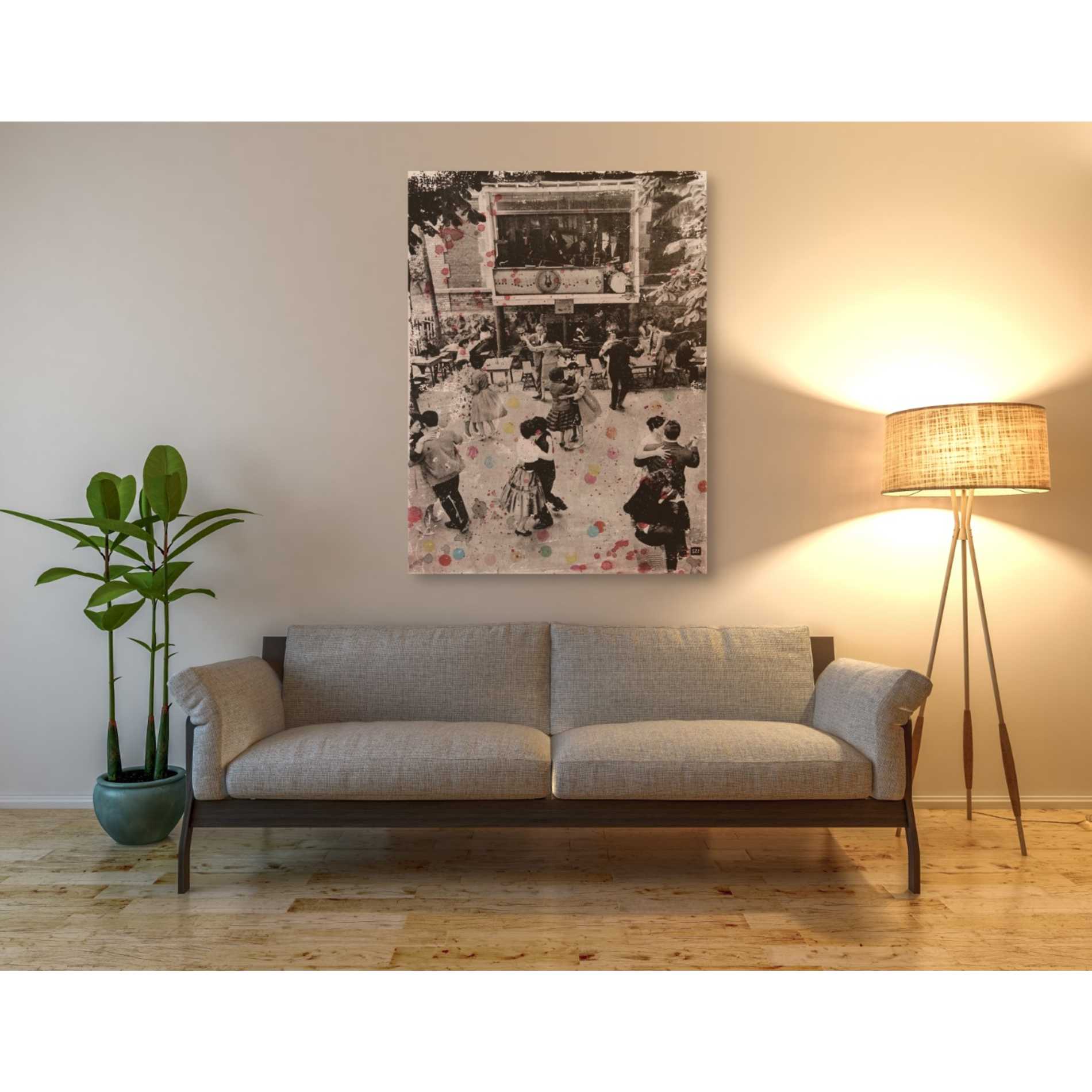 'DANCE WITH ME' by DB Waterman, Giclee Canvas Wall Art