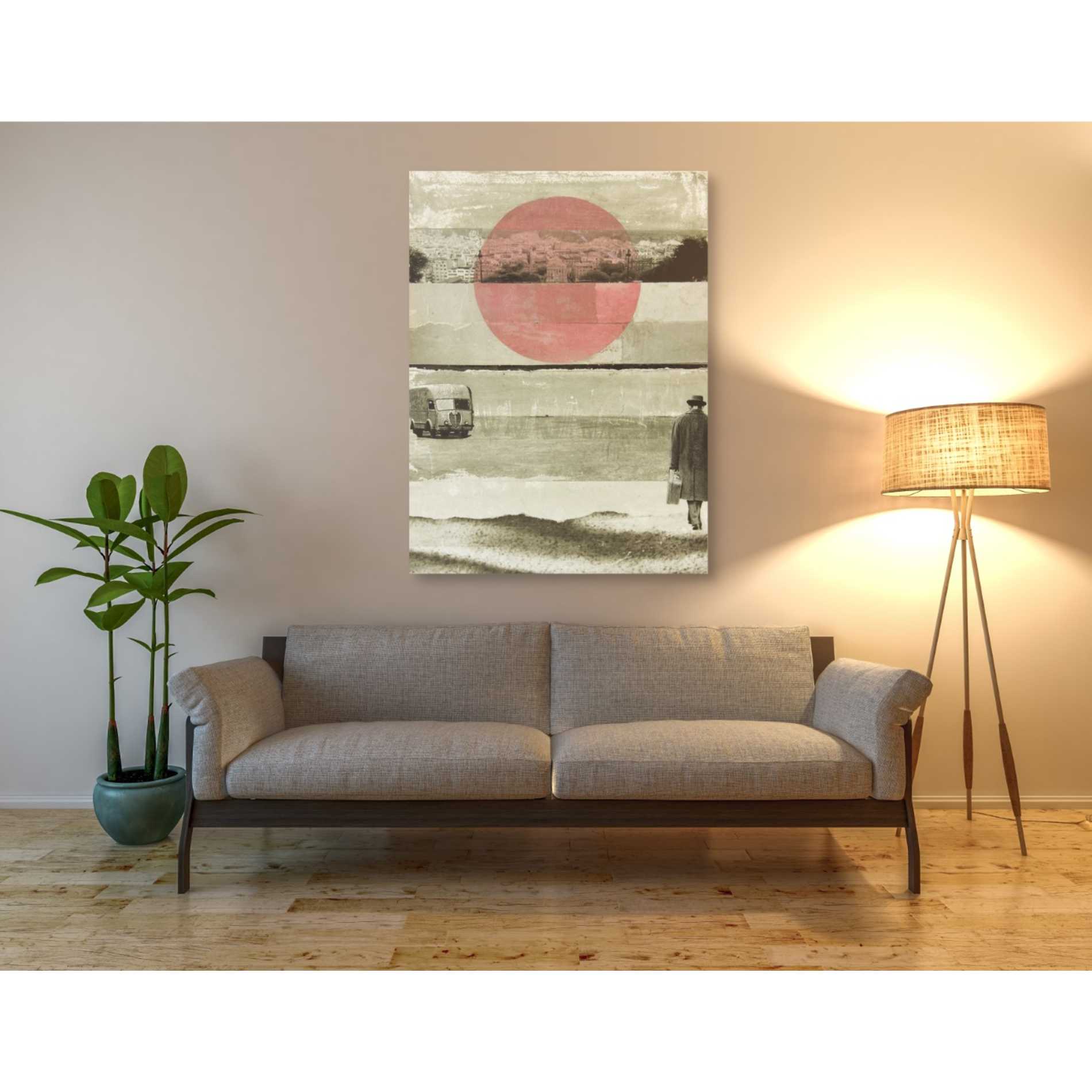 'PINK MOON RISING' by DB Waterman, Giclee Canvas Wall Art
