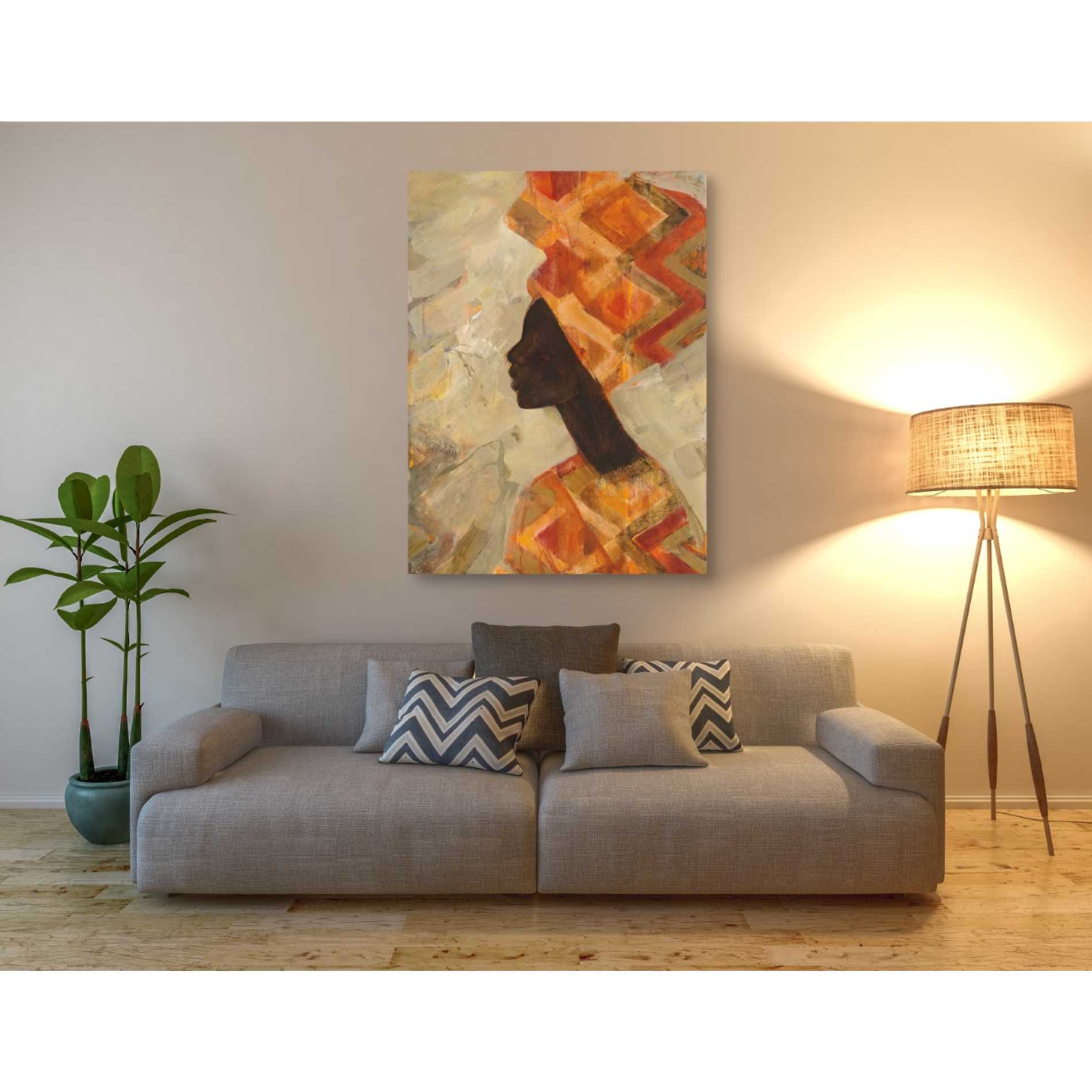 'African Beauty II' by Albena Hristova, Canvas Wall Art,40 x 54