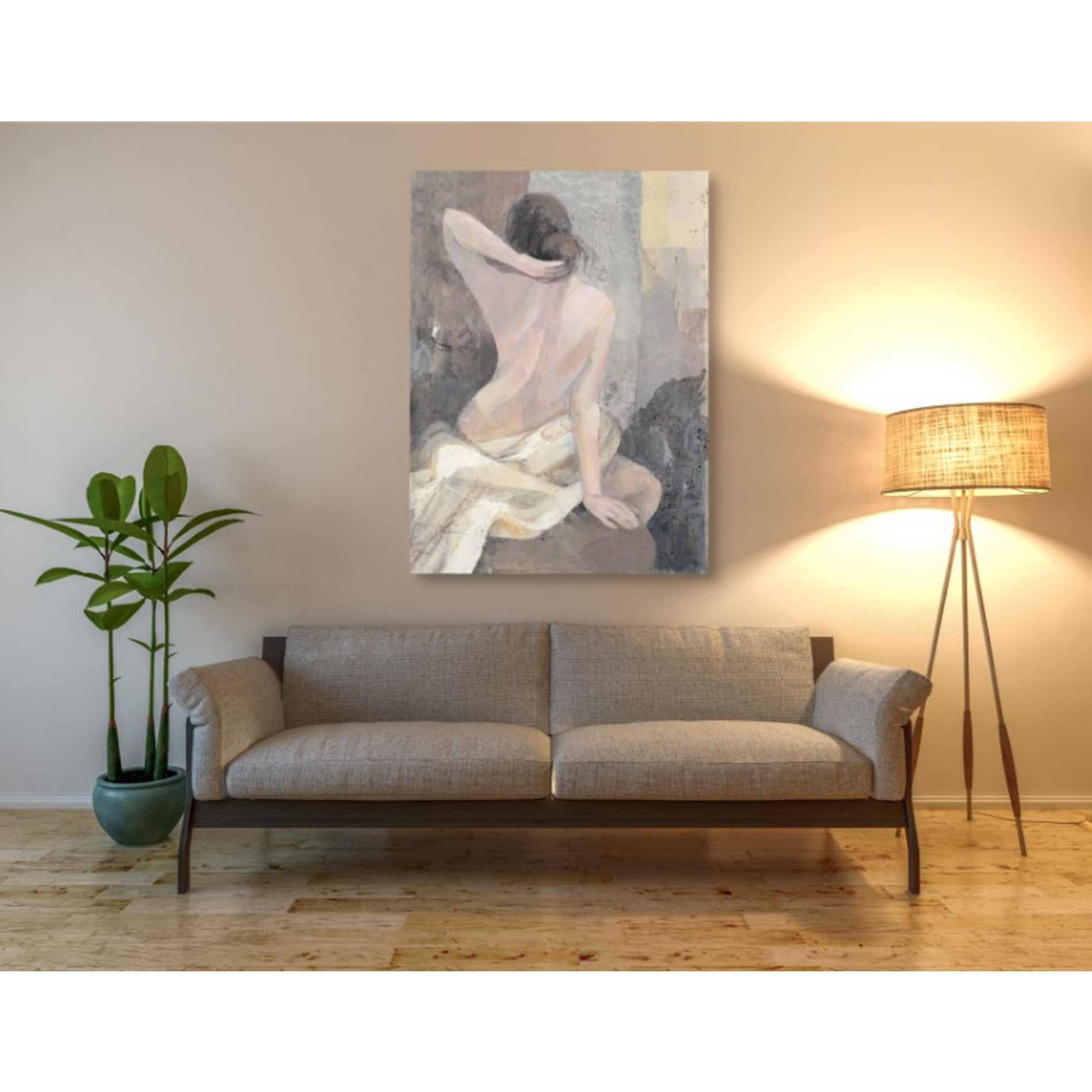 'After the Bath I' by Albena Hristova, Canvas Wall Art,40 x 54