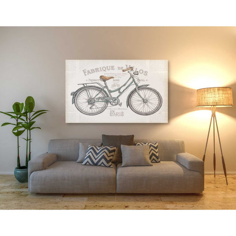 Image of 'Bicycles I v2' by Daphne Brissonet, Canvas Wall Art,40 x 54