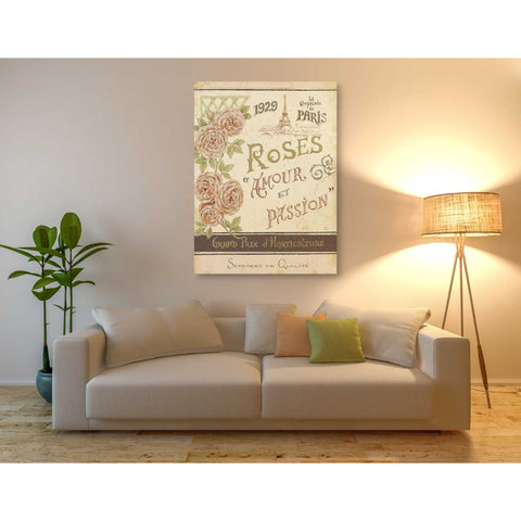 Image of 'French Seed Packet I' by Daphne Brissonet, Canvas Wall Art,40 x 54