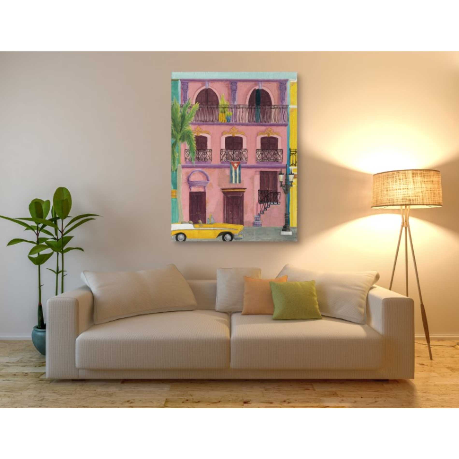 'Havana II' by Elyse DeNeige, Canvas Wall Art,40 x 54
