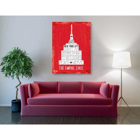 Image of 'Iconic NYC IV' by Michael Mullan, Canvas Wall Art,40 x 54