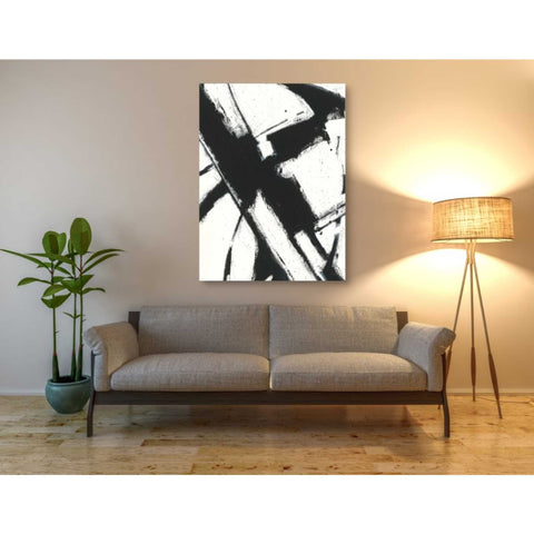 Image of 'Expression Abstract I White Crop' by Shirley Novak, Canvas Wall Art,40 x 54