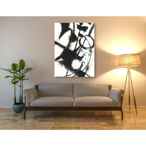 Image of 'Expression Abstract II White Crop' by Shirley Novak, Canvas Wall Art,40 x 54