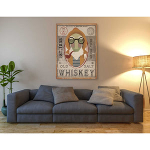 'Fisherman II Old Salt Whiskey' by Ryan Fowler, Canvas Wall Art,40 x 54