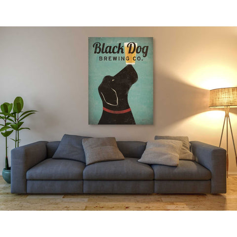 Image of 'Black Dog Brewing Co v2' by Ryan Fowler, Canvas Wall Art,40 x 54