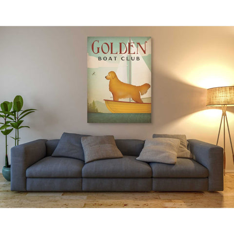 Image of 'Golden Sail' by Ryan Fowler, Canvas Wall Art,40 x 54