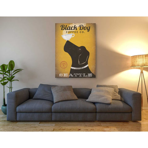 Image of 'Black Dog Coffee Co Seattle' by Ryan Fowler, Canvas Wall Art,40 x 54