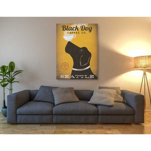 'Black Dog Coffee Co Seattle' by Ryan Fowler, Canvas Wall Art,40 x 54