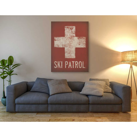 Image of 'Ski Patrol' by Ryan Fowler, Canvas Wall Art,40 x 54
