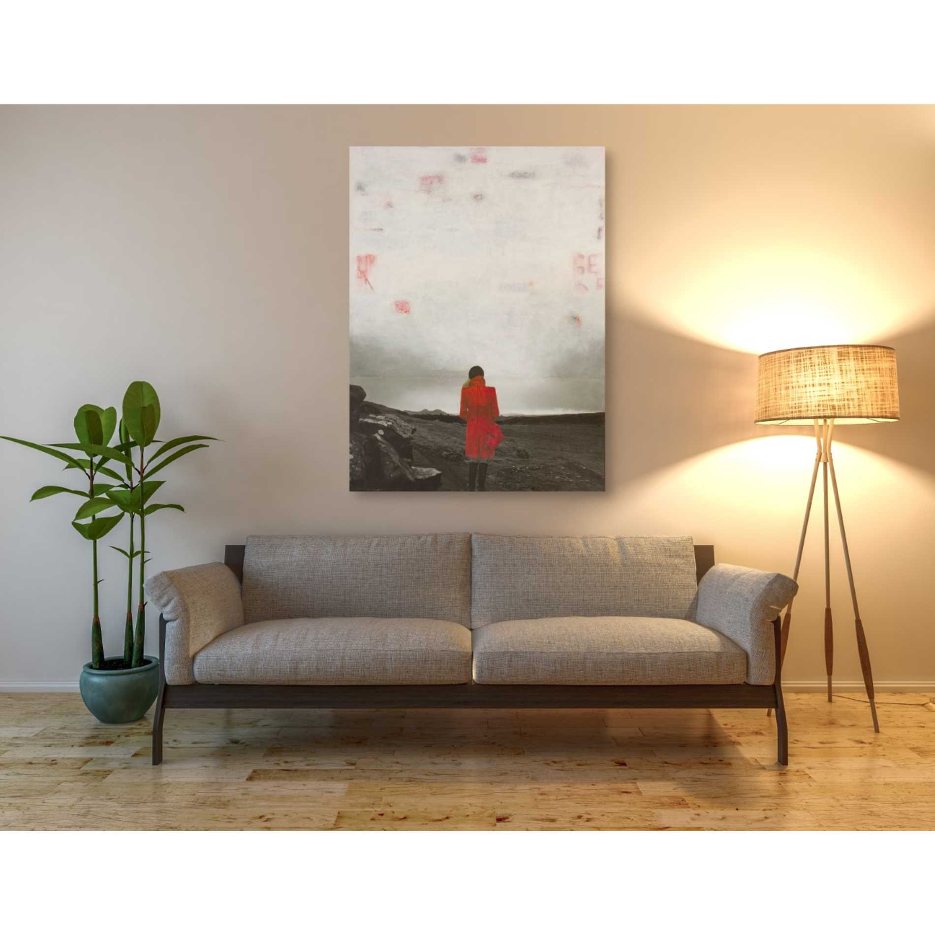 'ROAD TO NOWHERE' by DB Waterman, Canvas Wall Art,40 x 54