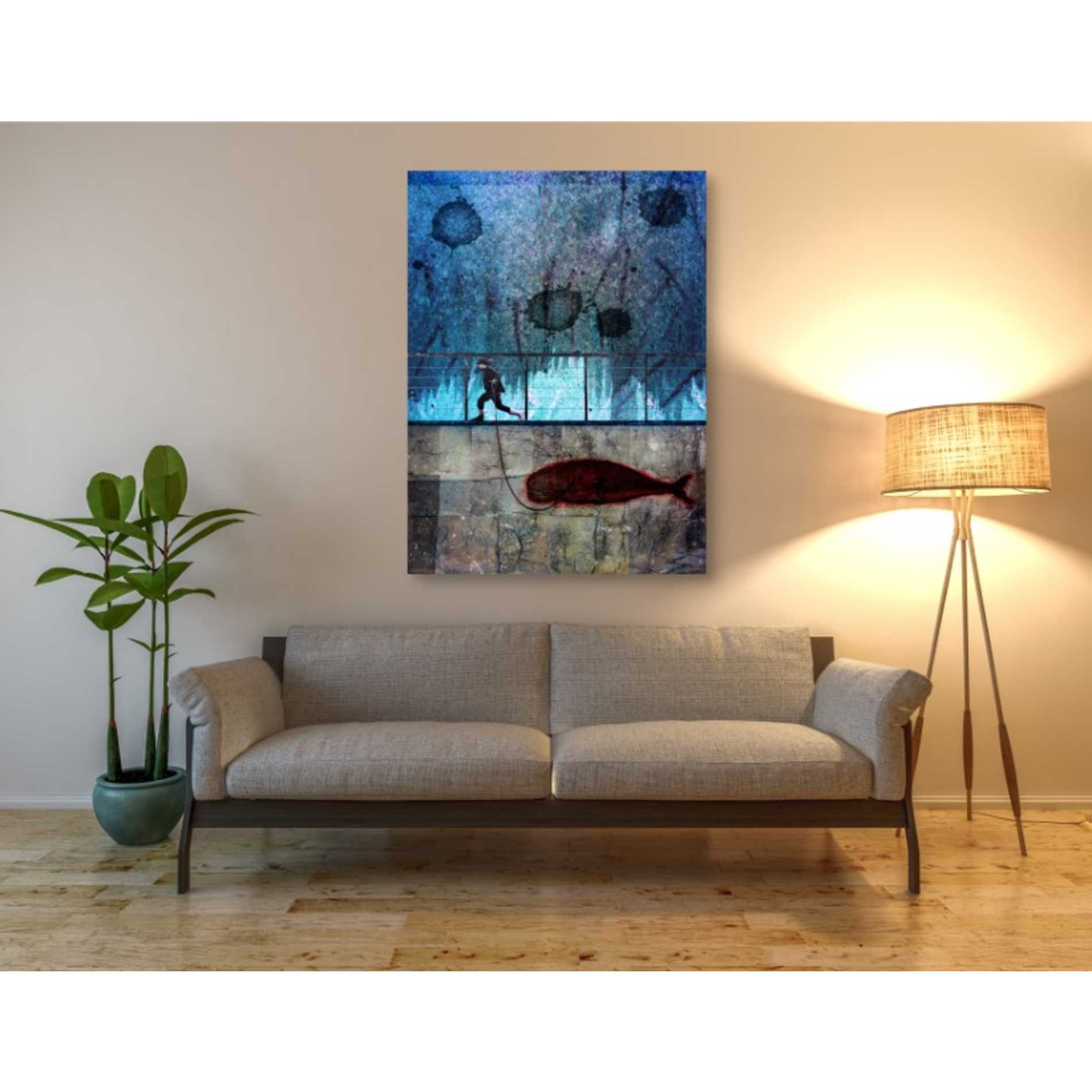'IMAGINARY FRIEND' by DB Waterman, Giclee Canvas Wall Art