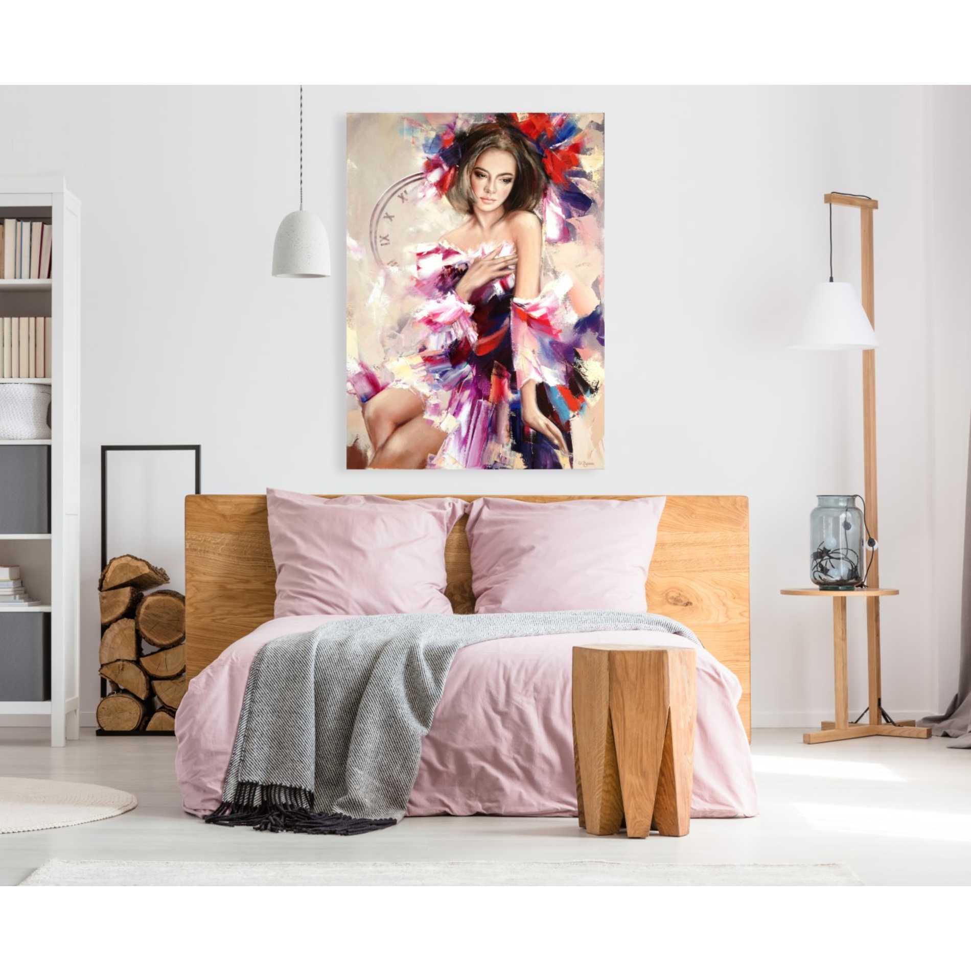 'Before Midnight' by Alexander Gunin, Canvas Wall Art,40 x 54