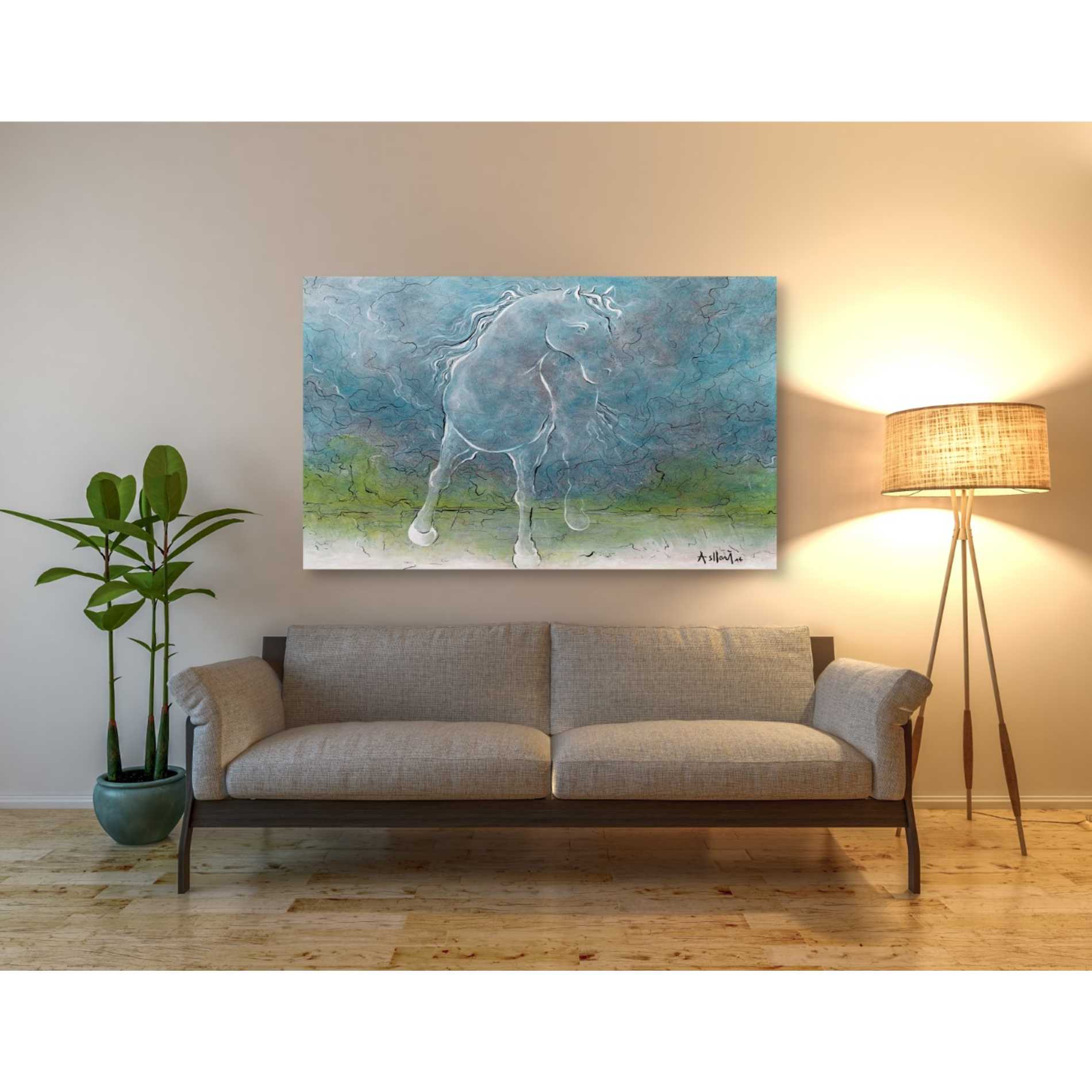 'And You' by Samedin Asllani, Canvas Wall Art,54 x 40