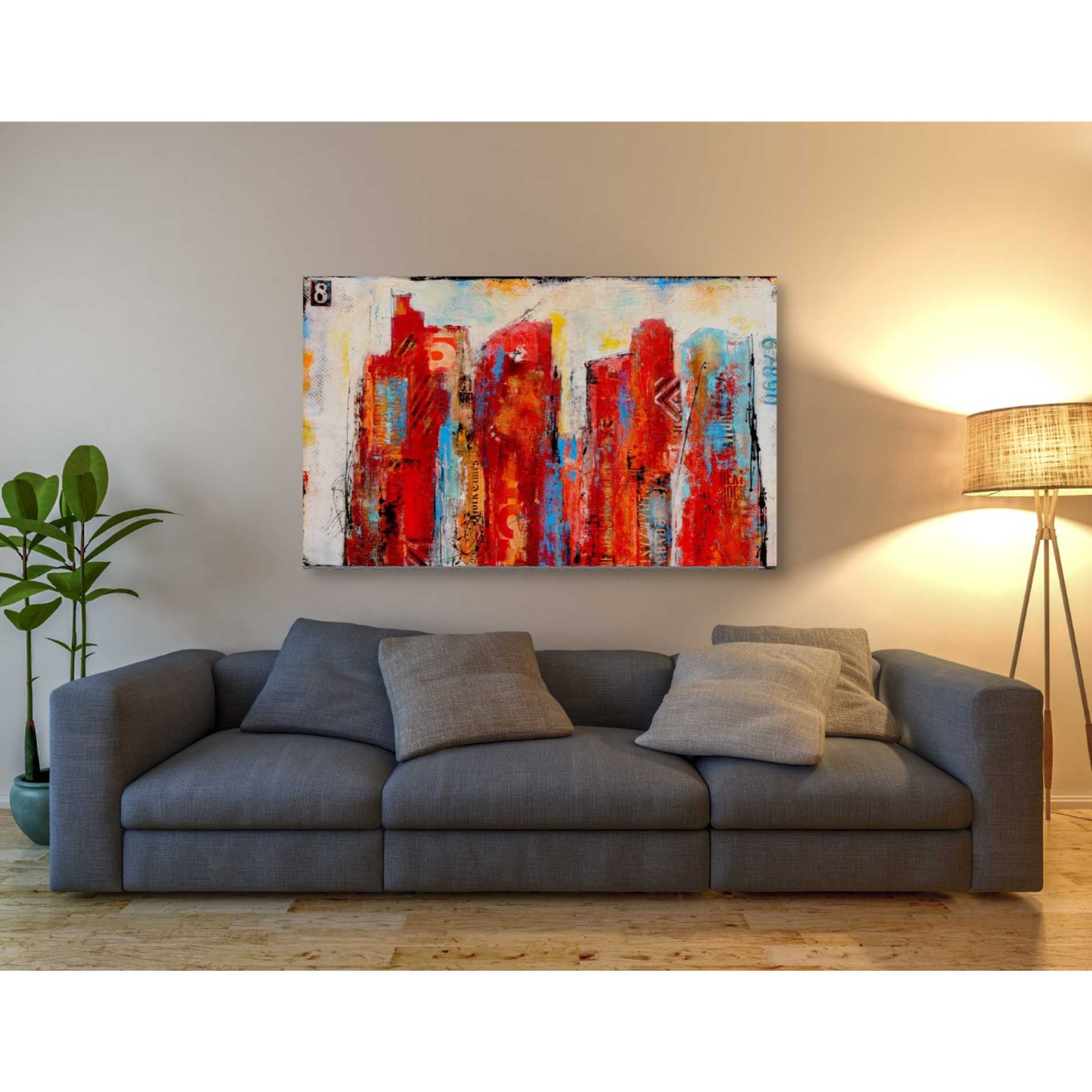 'District 8' by Erin Ashley Canvas Wall Art,54 x 40