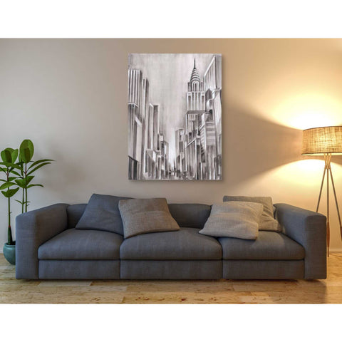 Image of 'Art Deco Cityscape I' by Ethan Harper Canvas Wall Art,40 x 54