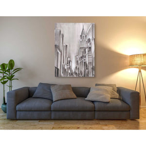 'Art Deco Cityscape I' by Ethan Harper Canvas Wall Art,40 x 54