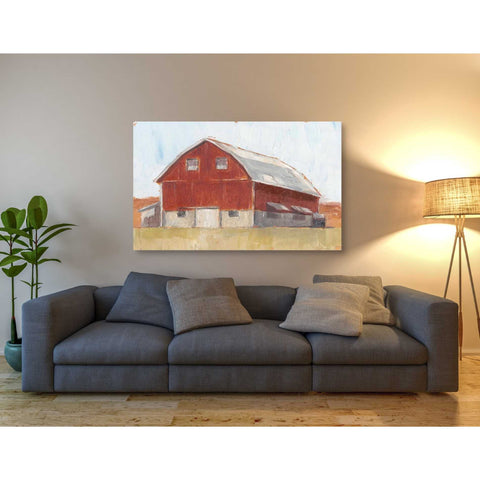 Image of 'Rustic Red Barn II' by Ethan Harper Canvas Wall Art,54 x 40