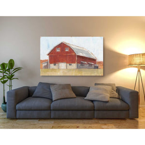 'Rustic Red Barn II' by Ethan Harper Canvas Wall Art,54 x 40