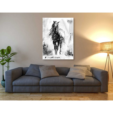 Image of 'Rustic Stallion II' by Ethan Harper Canvas Wall Art,40 x 54
