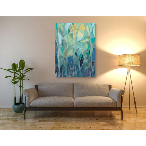Image of 'Stained Glass Forest I' by Grace Popp Canvas Wall Art,40 x 54