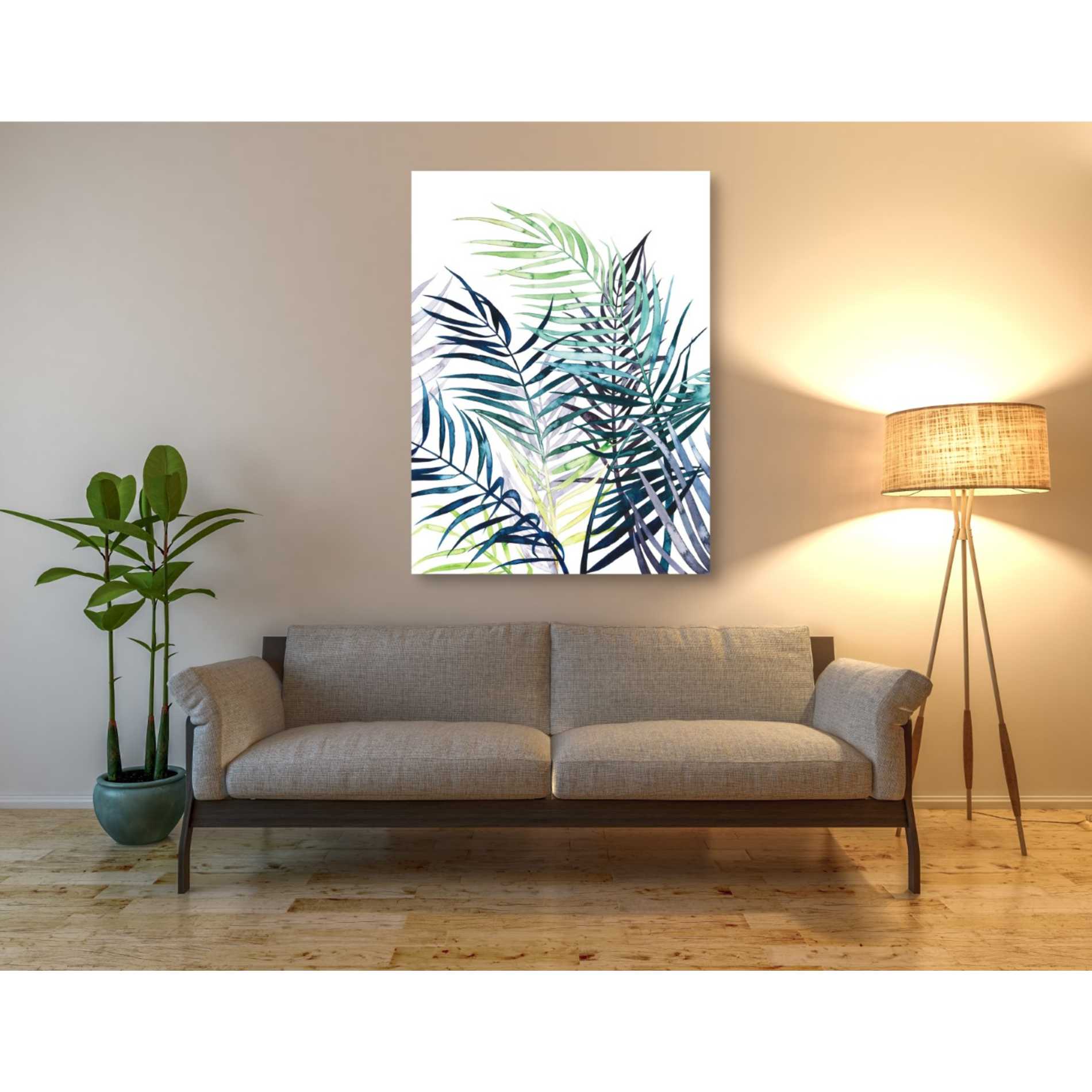 'Twilight Palms I' by Grace Popp Canvas Wall Art,40 x 54