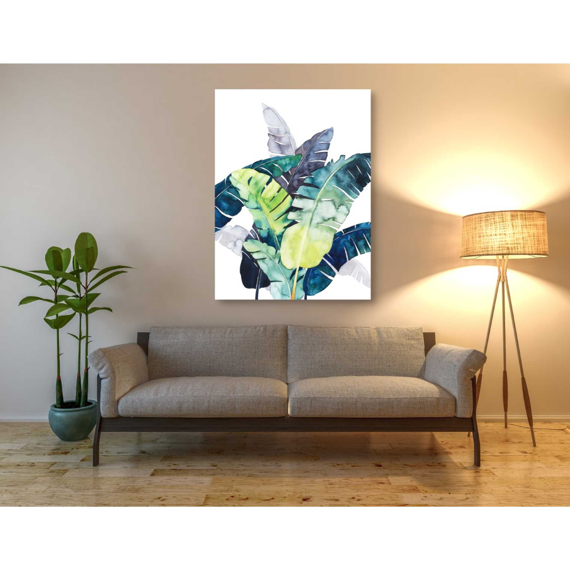 'Twilight Palms II' by Grace Popp Canvas Wall Art,40 x 54