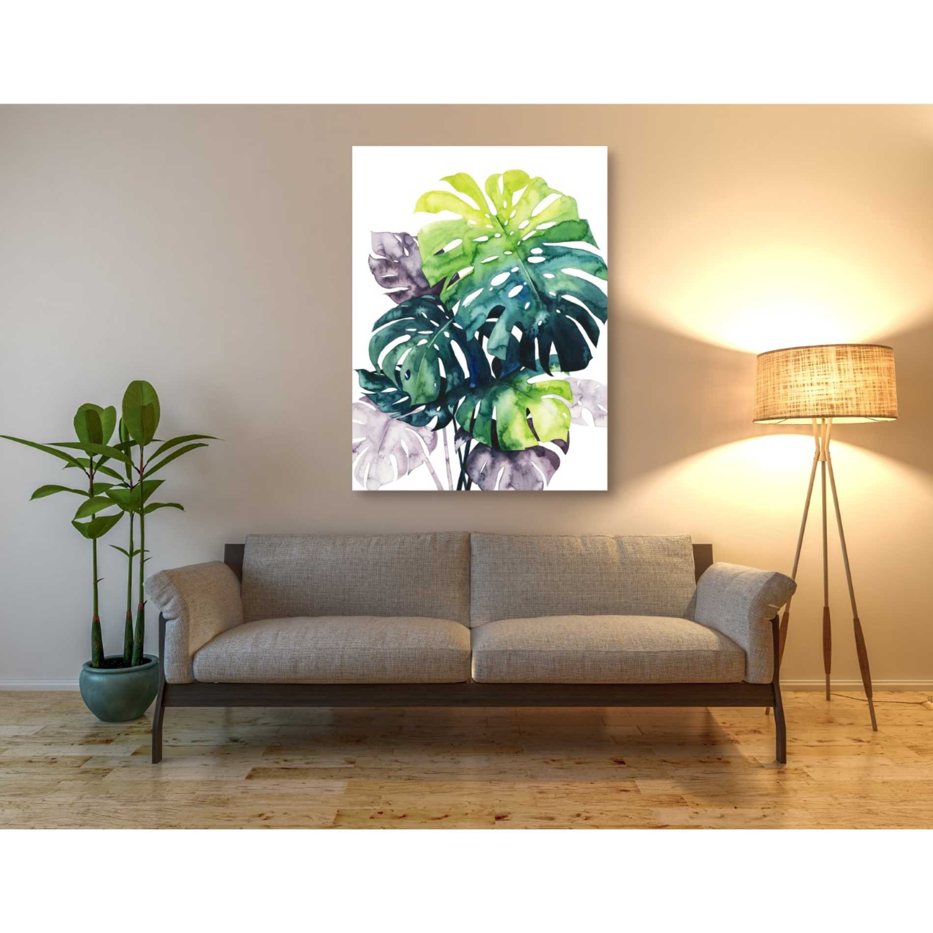 'Twilight Palms IV' by Grace Popp Canvas Wall Art,40 x 54