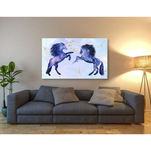 'Unicorn Universe Collection A' by Grace Popp Canvas Wall Art,54 x 40