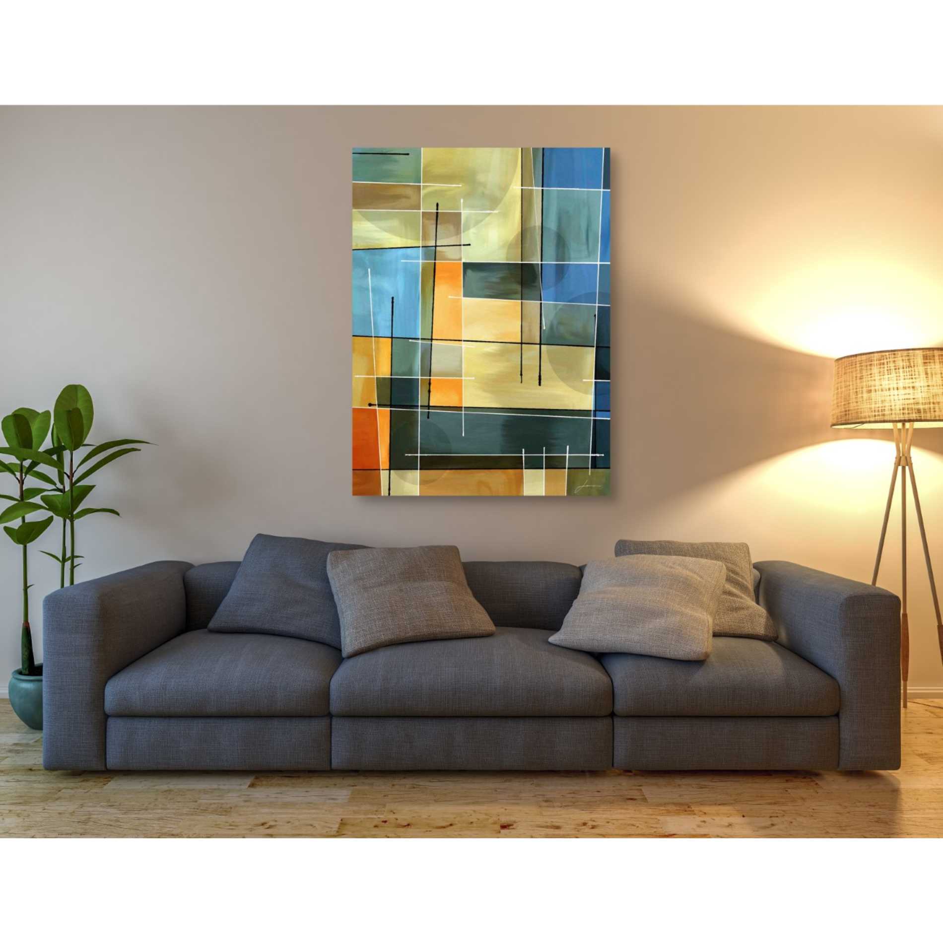 'Counter Balance I' by James Burghardt Giclee Canvas Wall Art