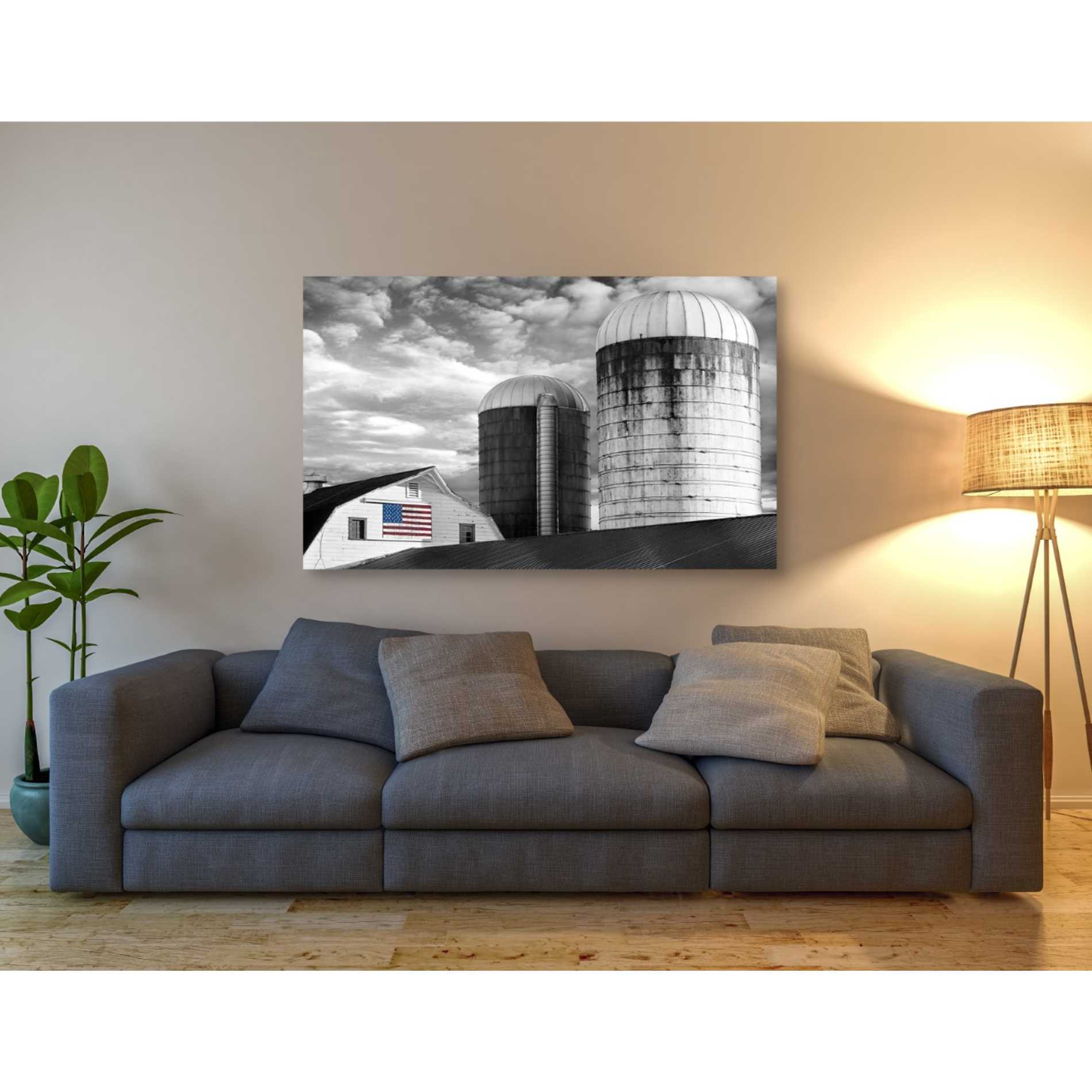 'Flags of Our Farmers II' by James McLoughlin Giclee Canvas Wall Art