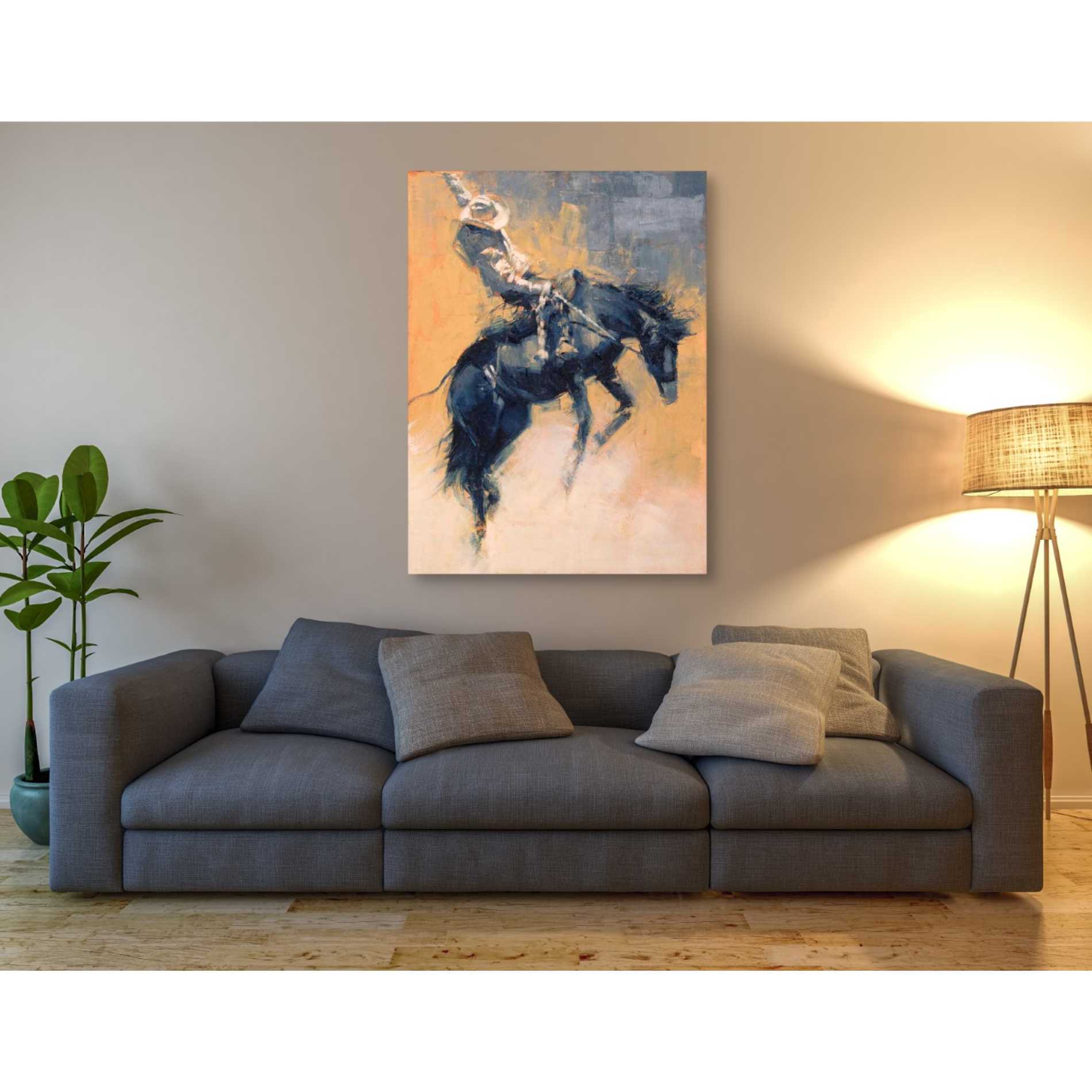 'Mood Indigo III' by Julie T. Giclee Canvas Wall Art