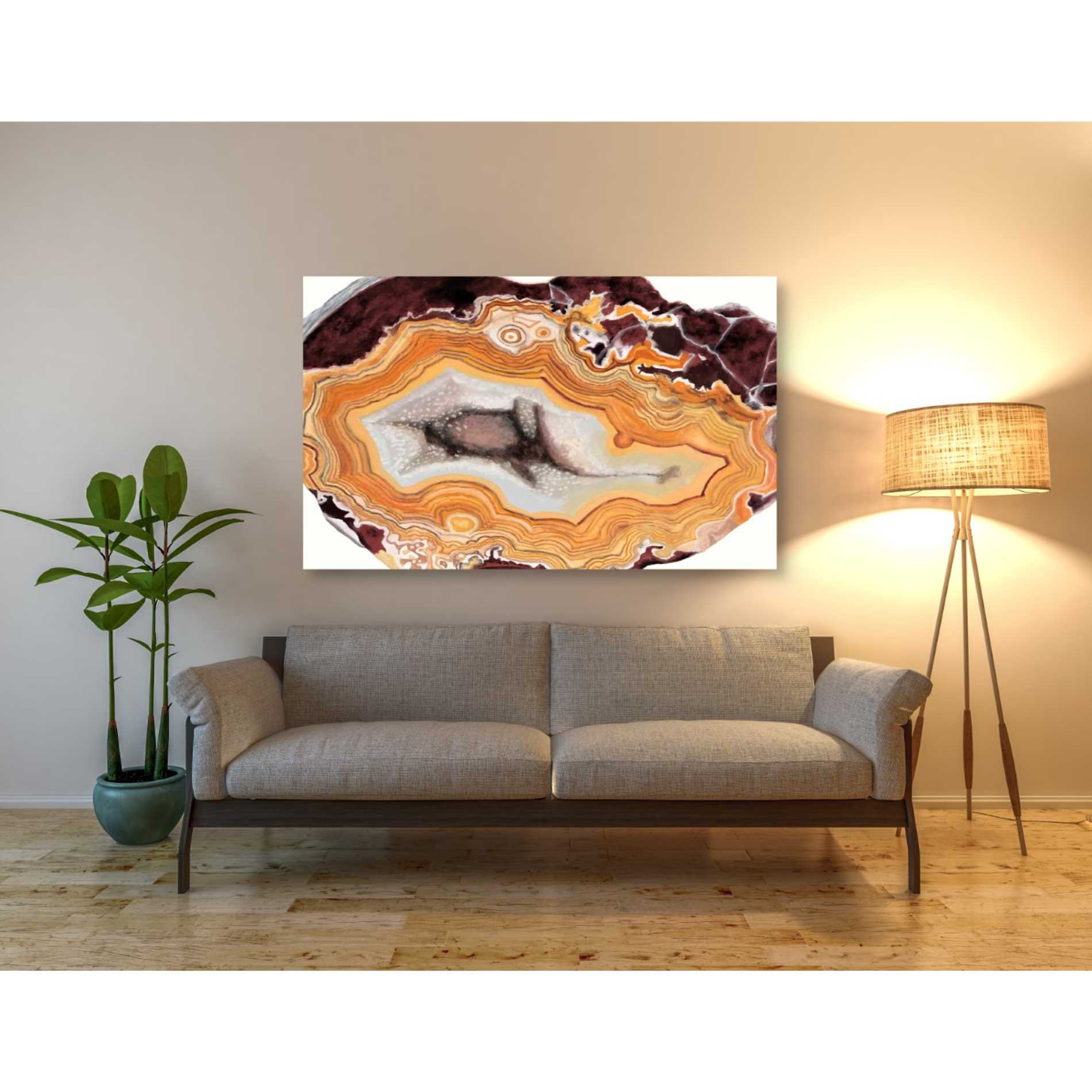 'Agate Studies III" by Naomi McCavitt. McCavitt Giclee Canvas Wall Art