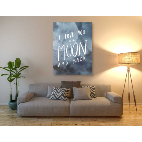 Image of 'Celestial Love III' by Victoria Borges Canvas Wall Art,40 x 54