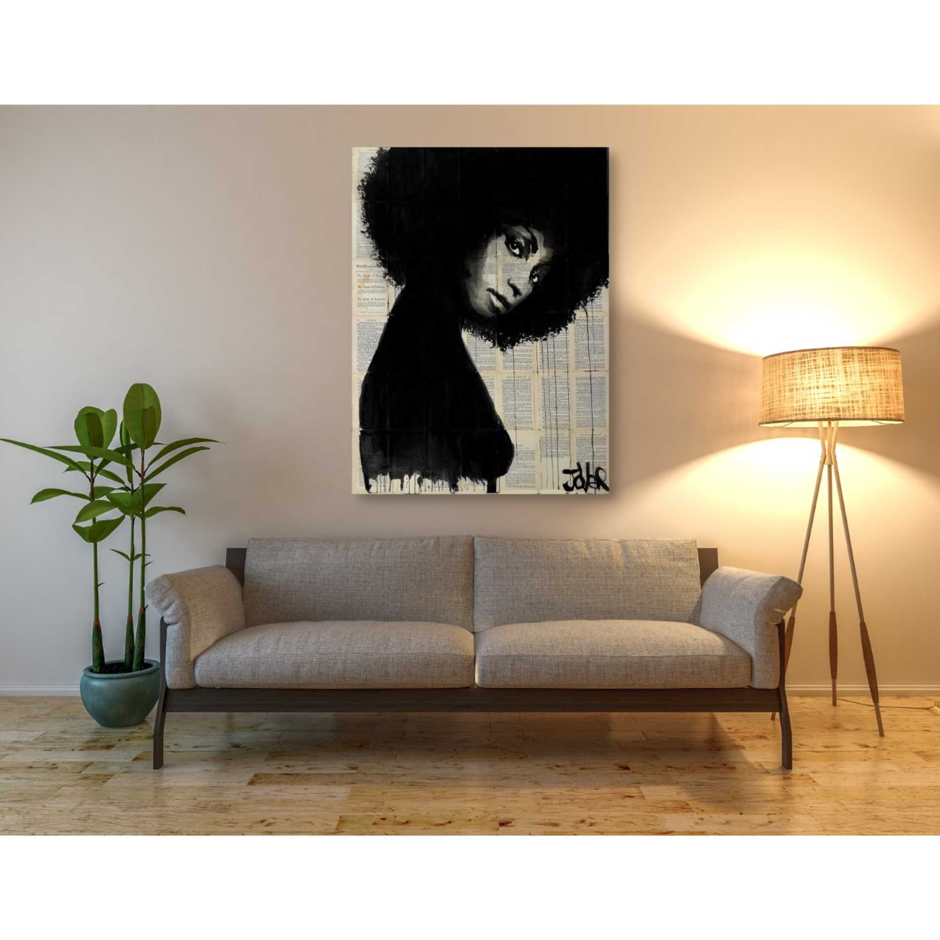 'Celistine' by Loui Jover, Canvas Wall Art,40 x 54