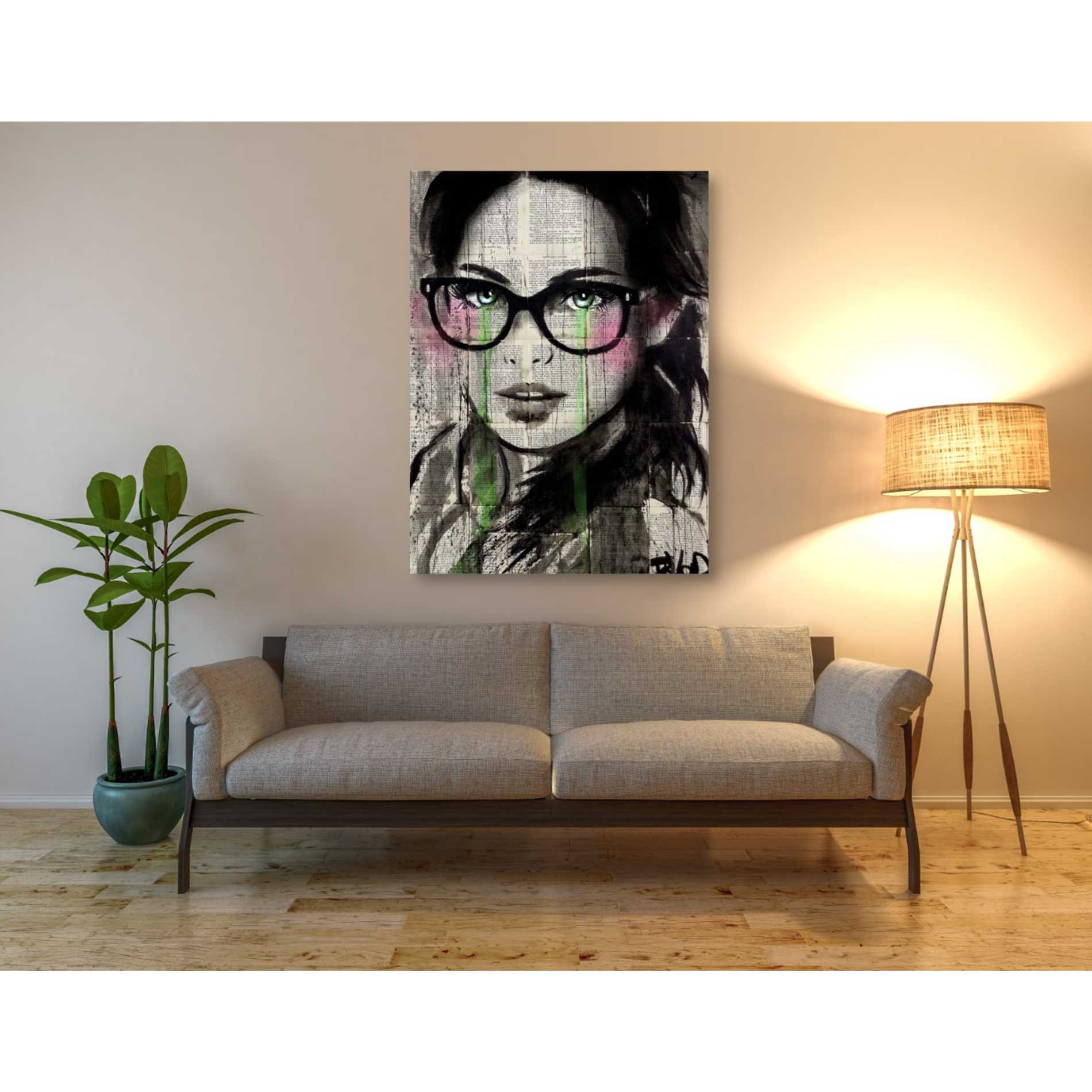 'Prudencee2' by Loui Jover, Canvas Wall Art,40 x 54