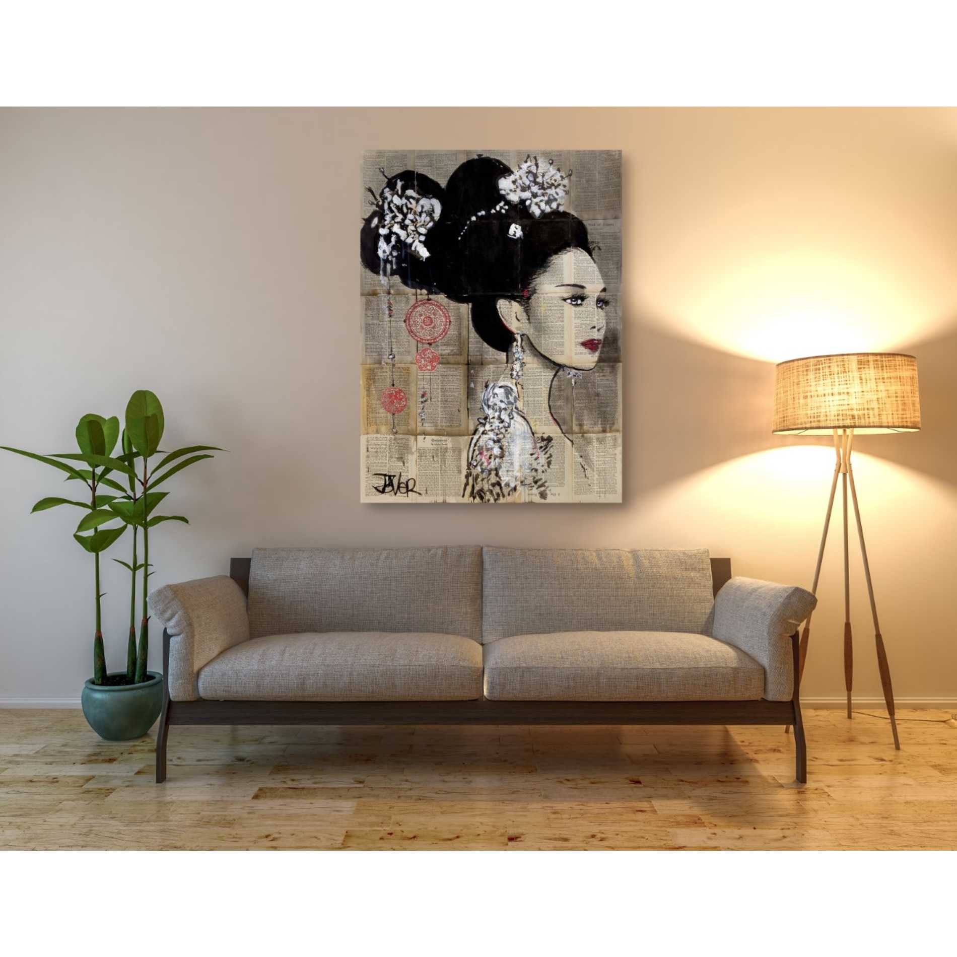 'Yu' by Loui Jover, Canvas Wall Art,40 x 54