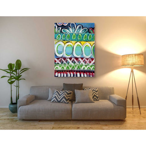 Image of 'Fiesta I' by Linda Woods, Canvas Wall Art,40 x 54