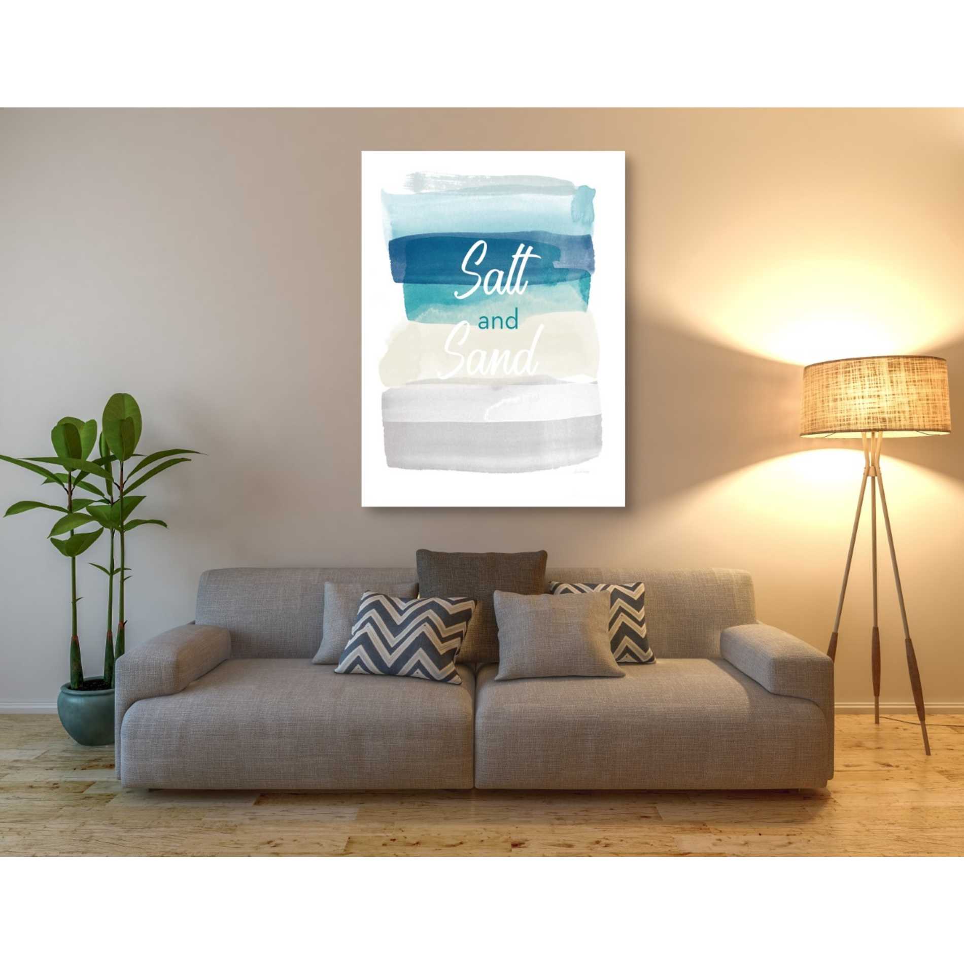 'Salt And Sand' by Linda Woods, Canvas Wall Art,40 x 54