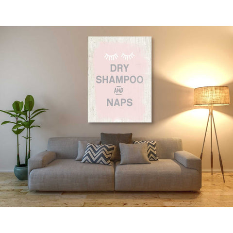 Image of 'Dry Shampoo And Naps' by Linda Woods, Canvas Wall Art,40 x 54